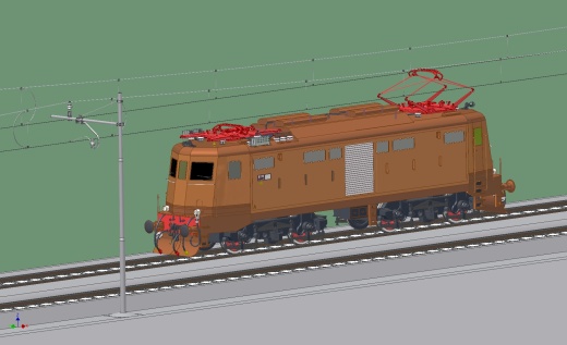 机车火车与铁轨缩略图